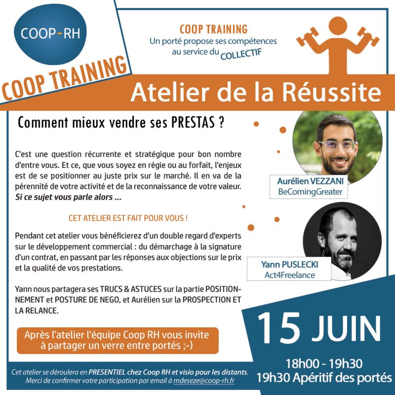 Visuel Atelier training
